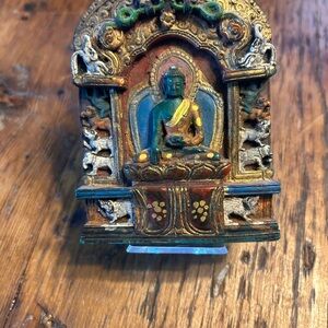 Colorful Buddha Figurine